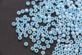 4mm 6/0 baby blue glass seed beads for bracelets