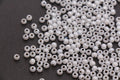4mm 6/0 light gray glass seed beads for bracelets
