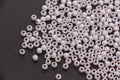 4mm 6/0 taupe gray glass seed beads for bracelets