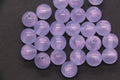 12mm Purple Glow in the Dark Acrylic Round Beads #4007