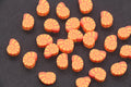 Orange Nautilus Shell Polymer Clay Beads, Spiral Shell Beads, Ocean Beach Spacer Beads for Bracelets #1038