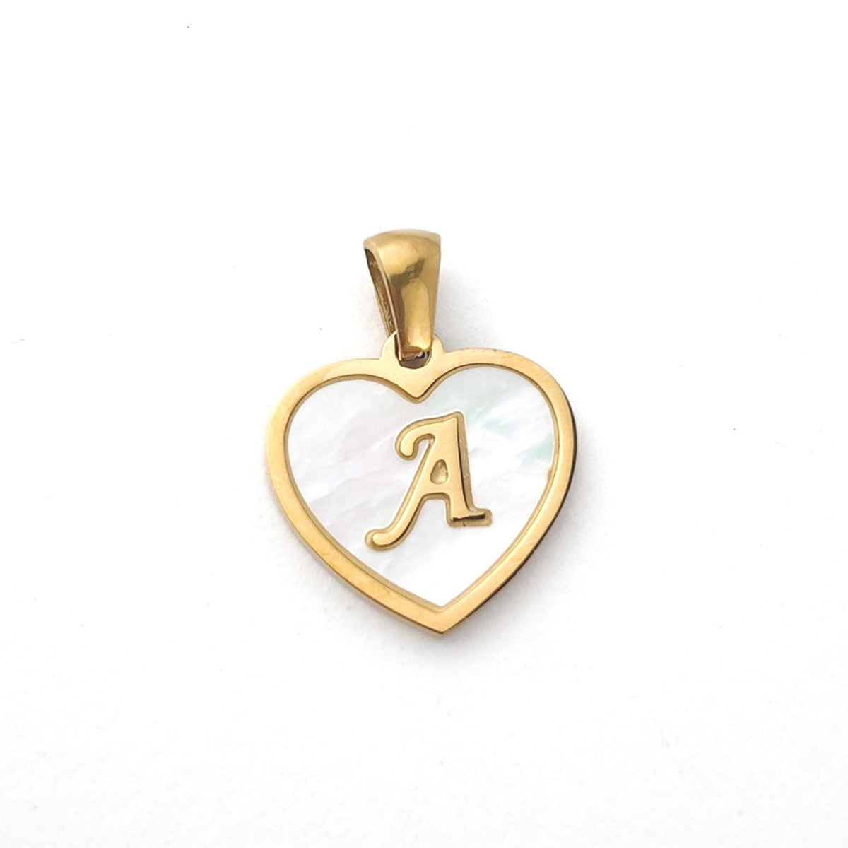 Heart Initial Pendant