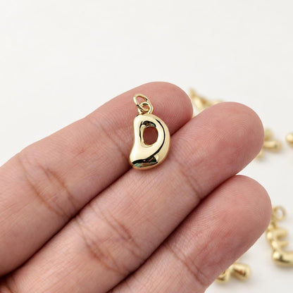 Puffy Bubble Letter Charm