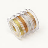 Brass Jewelry Wire, 0.2mm-0.6mm Beading & Craft Wire, Thin Metal Wire for Wire Wrapping Jewelry Making