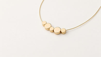 14K Gold PVD Disc Spacer Beads, Brass Flat Round Beads, Metal Spacers for Bracelets & Jewelry Making