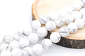 matte howlite beads, stone beads for bracelets