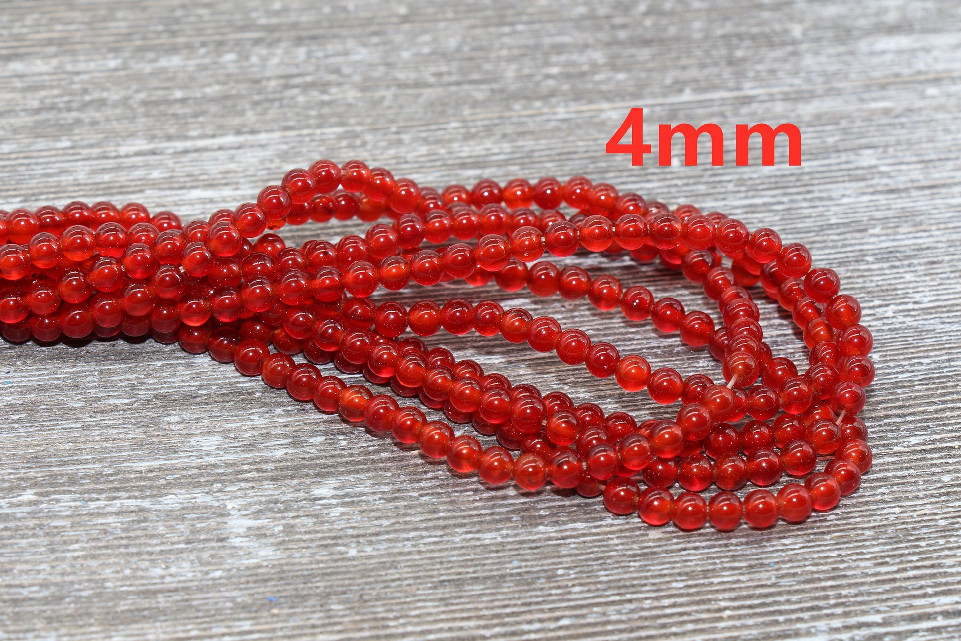 Dark Red Carnelian Agate Beads, Red Agate Beads, Natural Gemstone Round Loose Beads, Full Strand 15.5 inch, Size 4mm 6mm 8mm 10mm 12mm #7