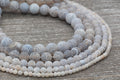 gray effloresce agate beads, stone beads for bracelets