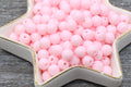8mm Baby Pink Acrylic Gumball Beads