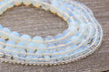 opalite gemstone beads, stone beads for bracelets