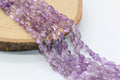 6mm-8mm amethyst nugget beads, irregular stone beads for bracelets