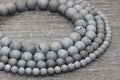 silver gray druzy agate beads, stone beads for bracelets