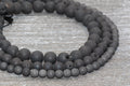 black druzy agate beads, stone beads for bracelets