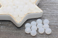 12mm Translucent White Acrylic Gumball Beads
