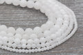 white jade beads, stone beads for bracelets