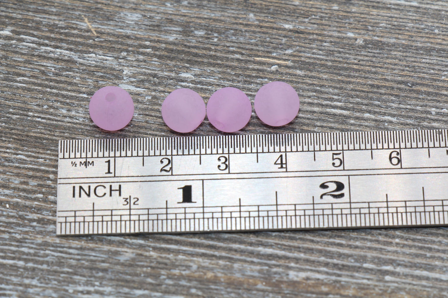 8mm Matte Light Purple Gumball Beads, Round Acrylic Loose Beads, Frosted Bubblegum Beads, Chunky Beads, Round Plastic Beads #673