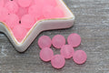 12mm Matte Pink Acrylic Gumball Beads