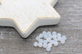 6mm Translucent White Jelly White Acrylic Gumball Beads