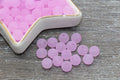 8mm Matte Light Purple Acrylic Gumball Beads