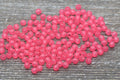 4mm Salmon Pink Acrylic Spacer Beads