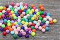 5mm Multicolor Acrylic Spacer Beads