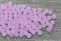 6mm Matte Light Purple Acrylic Gumball Beads