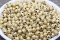 6mm Gold Stardust Acrylic Beads