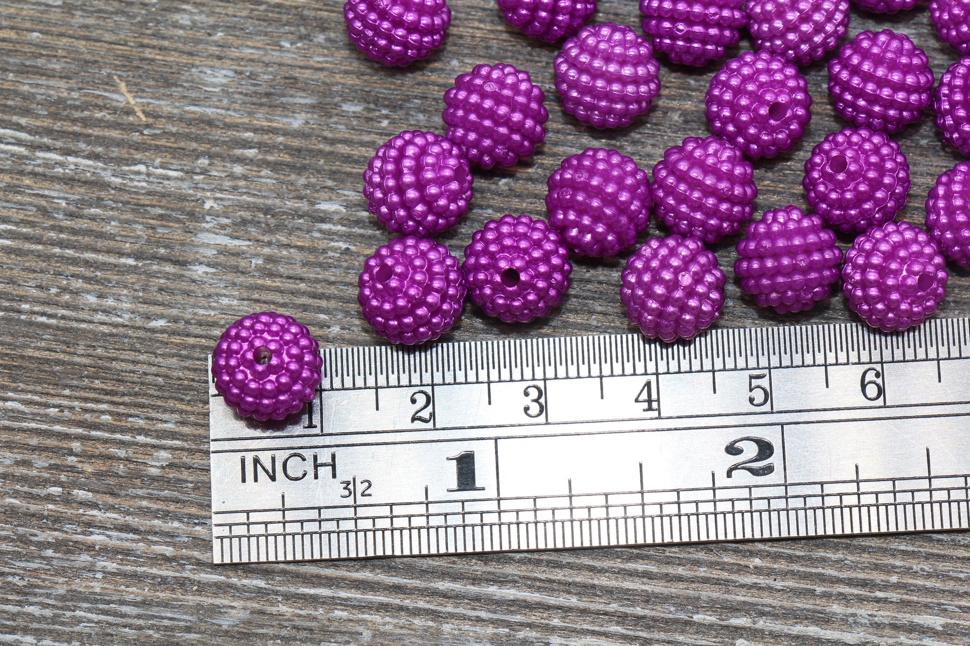 10mm Purple Berry Beads, Imitation Pearl Acrylic Beads, Round Acrylic Loose Beads, Bubblegum Beads, Chunky Beads, Bubble Gum Beads, #795