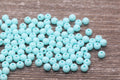 5mm Blue Acrylic Spacer Beads