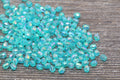 4mm Sea Green AB Faceted Acrylic Beads