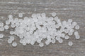 4mm 6/0 matte white transparent glass seed beads for bracelets