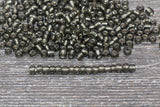 4mm 6/0 black transparent glass seed beads for bracelets