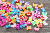 12mm butterfly polymer clay beads, animal clay charms for bracelets