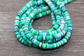 6mm multicolored heishi beads for bracelets and DIY jewelry