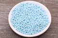 4mm Baby Blue Acrylic Spacer Beads