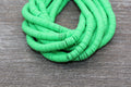 8mm green heishi beads for bracelets and DIY jewelry