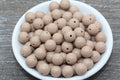 12mm Burlywood Brown Acrylic Gumball Beads