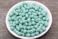 8mm Dusty Green Acrylic Gumball Beads
