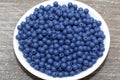 6mm Dark Blue Acrylic Gumball Beads