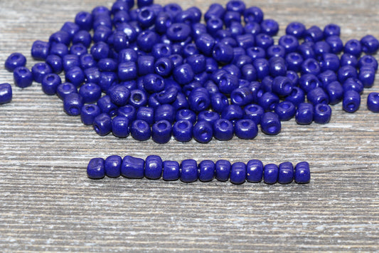 5mm Royal Blue Seed Beads, Size 3/0 Royal Blue Czech Seed Beads, Rocailles Beads, Bead Bracelet, Beading Supplies #1431