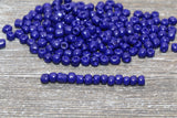 5mm royal blue czech glass seed beads for bracelets