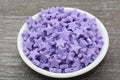 16 x 16mm Purple Acrylic Star Beads