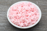 Pink Star Beads, Pink Acrylic Star Beads, Plastic Star Beads #1487