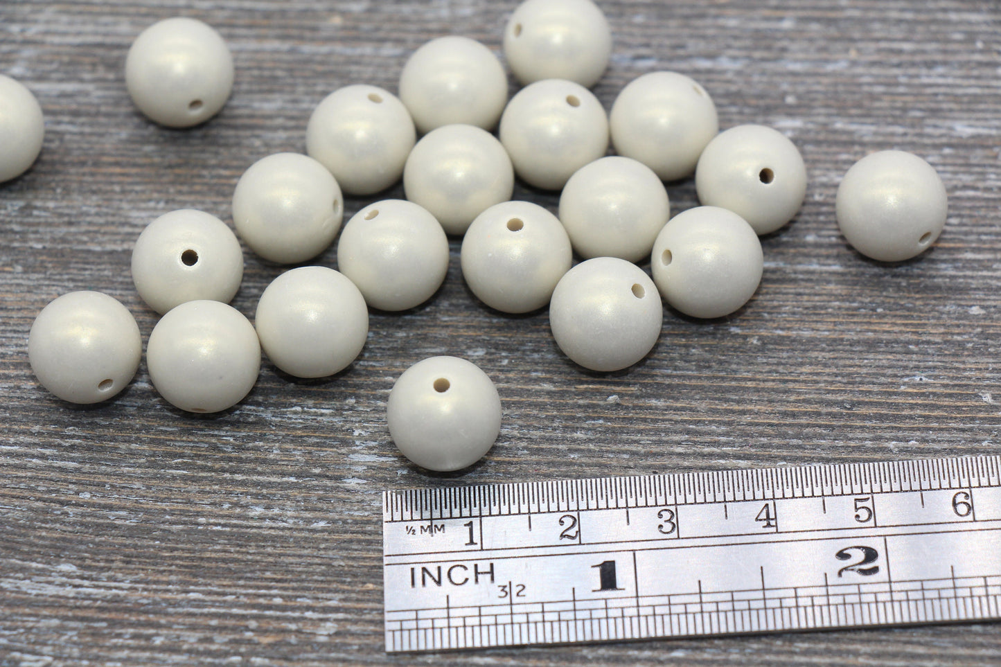 12mm Champagne Shimmer Gumball Beads, Round Acrylic Loose Beads, Bubblegum Beads, Chunky Beads, Round Plastic Beads #1571