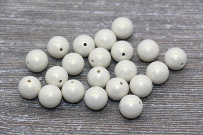 12mm Champagne Shimmer Gumball Beads, Round Acrylic Loose Beads, Bubblegum Beads, Chunky Beads, Round Plastic Beads #1571