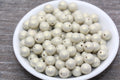 10mm Champagne Shimmer Acrylic Gumball Beads