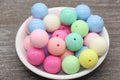 20mm Multicolor Acrylic Gumball Beads