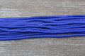 4mm indigo blue heishi beads for bracelets and DIY jewelry
