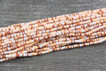 4mm multicolored heishi beads for bracelets and DIY jewelry
