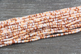 4mm multicolored heishi beads for bracelets and DIY jewelry